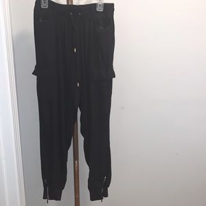 New Look Elastic Waist Joggers (Super Comfy) & zips at the bottom of pants leg!